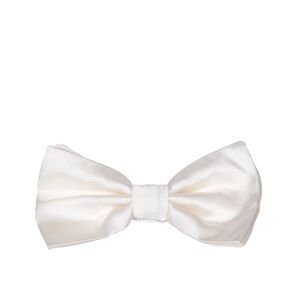 Dolce & Gabbana Ivory Silk Men’s  Bow Tie